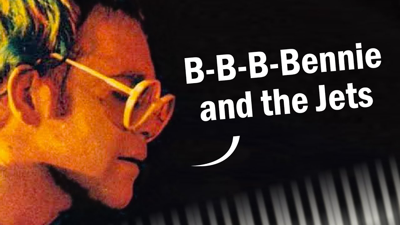 Elton John - Bennie and the Jets - Piano Tutorial