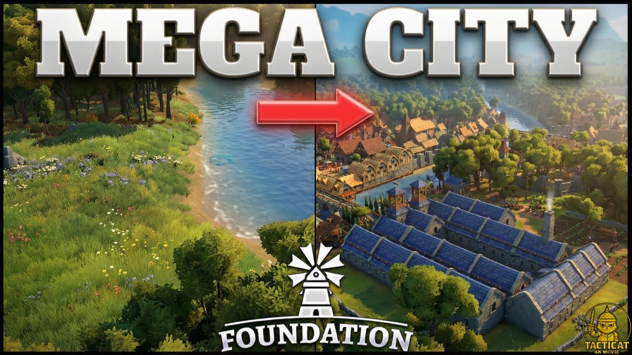 Foundations Movie - Building A Super Cool Mega City