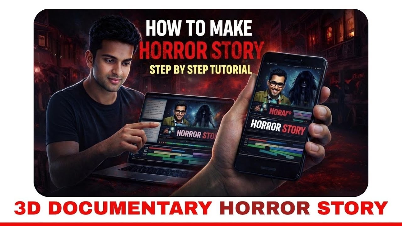 Viral🔥 How to Make Horror Story 😱 With Ai | Horror Video Kaise Banaye Step by Step Tutorial ✅