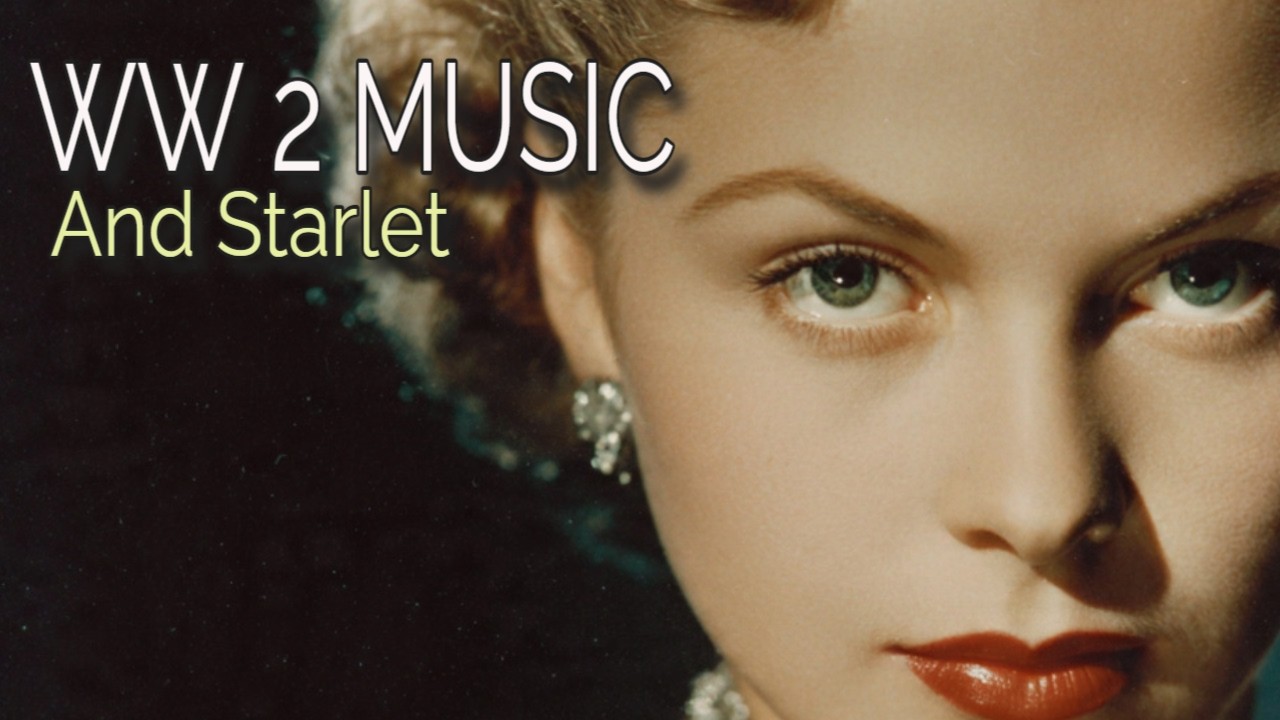 👉 WORLD WAR 2 MUSIC AND HOLLYWOOD STARLET | 1940s BIG BAND SWING JAZZ