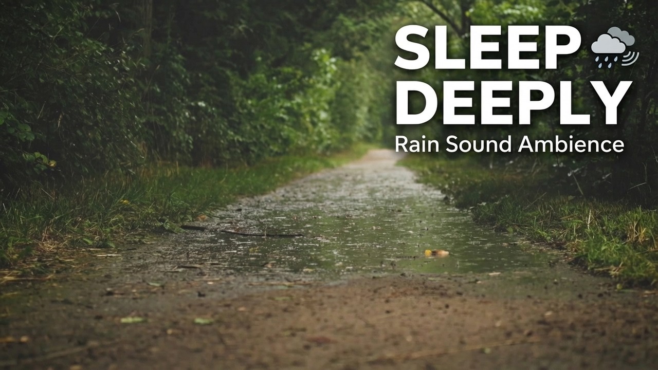 When the Forest Feels Calm, Listen to This 🌧️ Rainy Nature Ambience for Sleep
