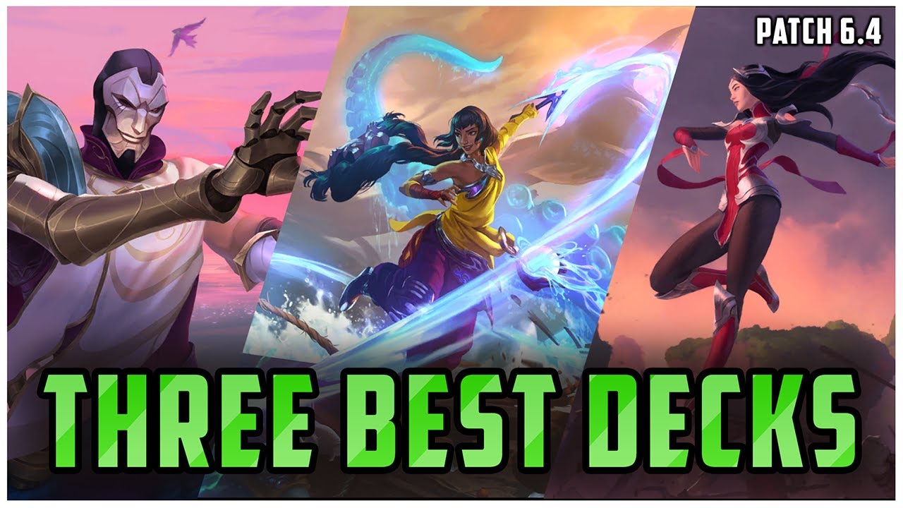 Azir Irelia and Jhin Annie Are BACK?! 3 BEST Climbing Decks!