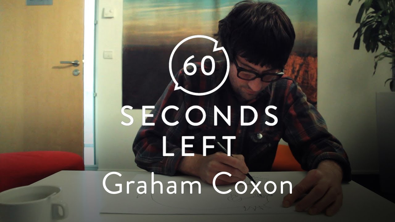 Blur's Graham Coxon Sketches an Elephant - 60 Seconds Left