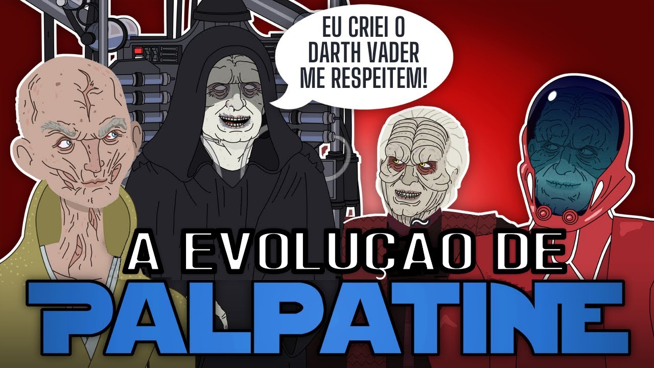 A Evolução de Palpatine - STAR WARS (Animação) Dublado
