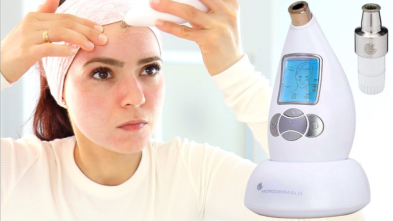 Обзор и применение Microderm Glo / Микродермабразия: самостоятельная процедура для лица и очищени...