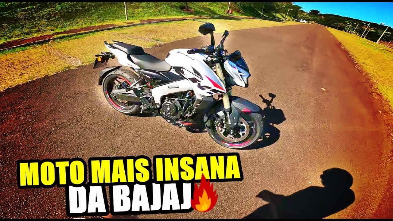 Testei a nova DOMINAR NS400Z... A MOTO MAIS INSANA da BAJAJ 💥