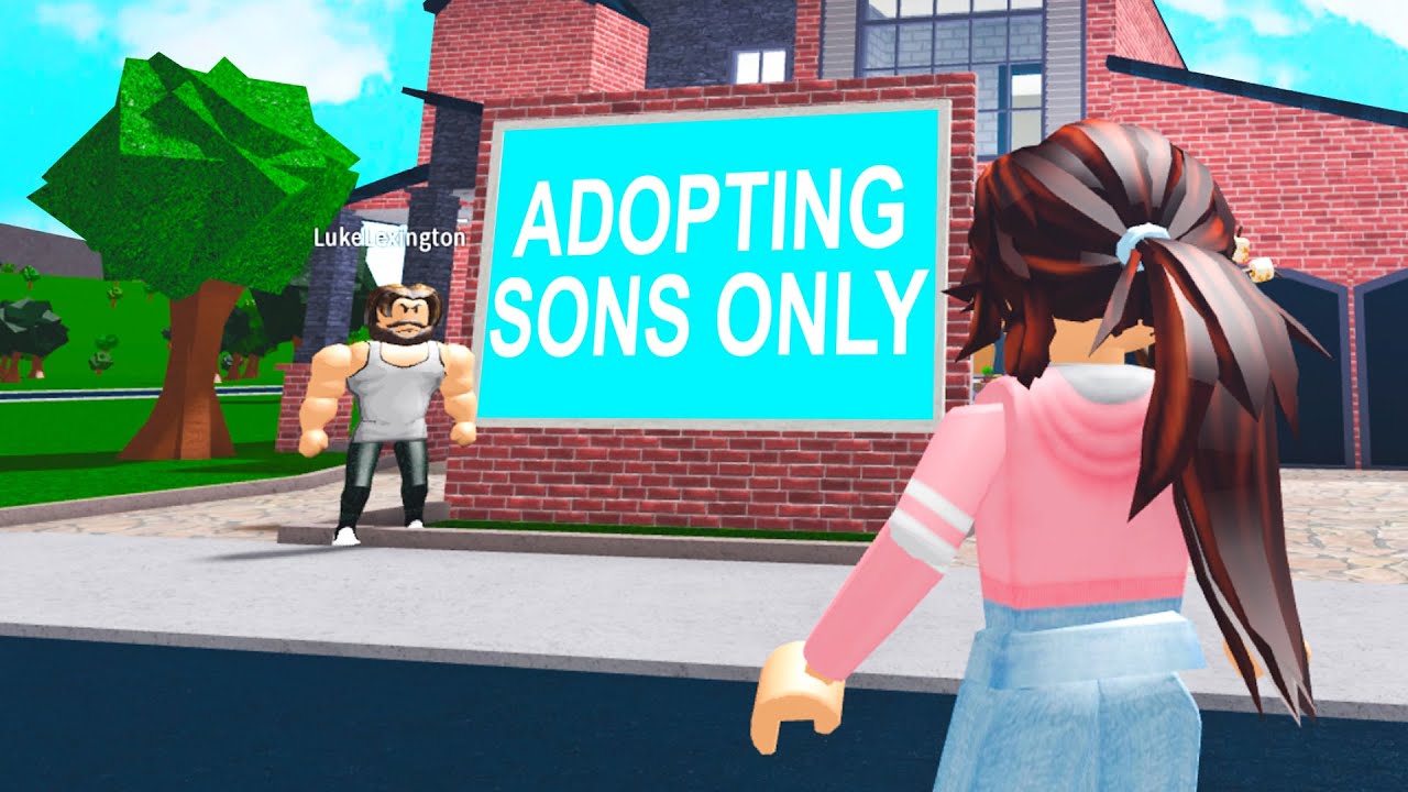This Dad Wanted SONS ONLY.. So I Went UNDERCOVER!! (Roblox Bloxburg)