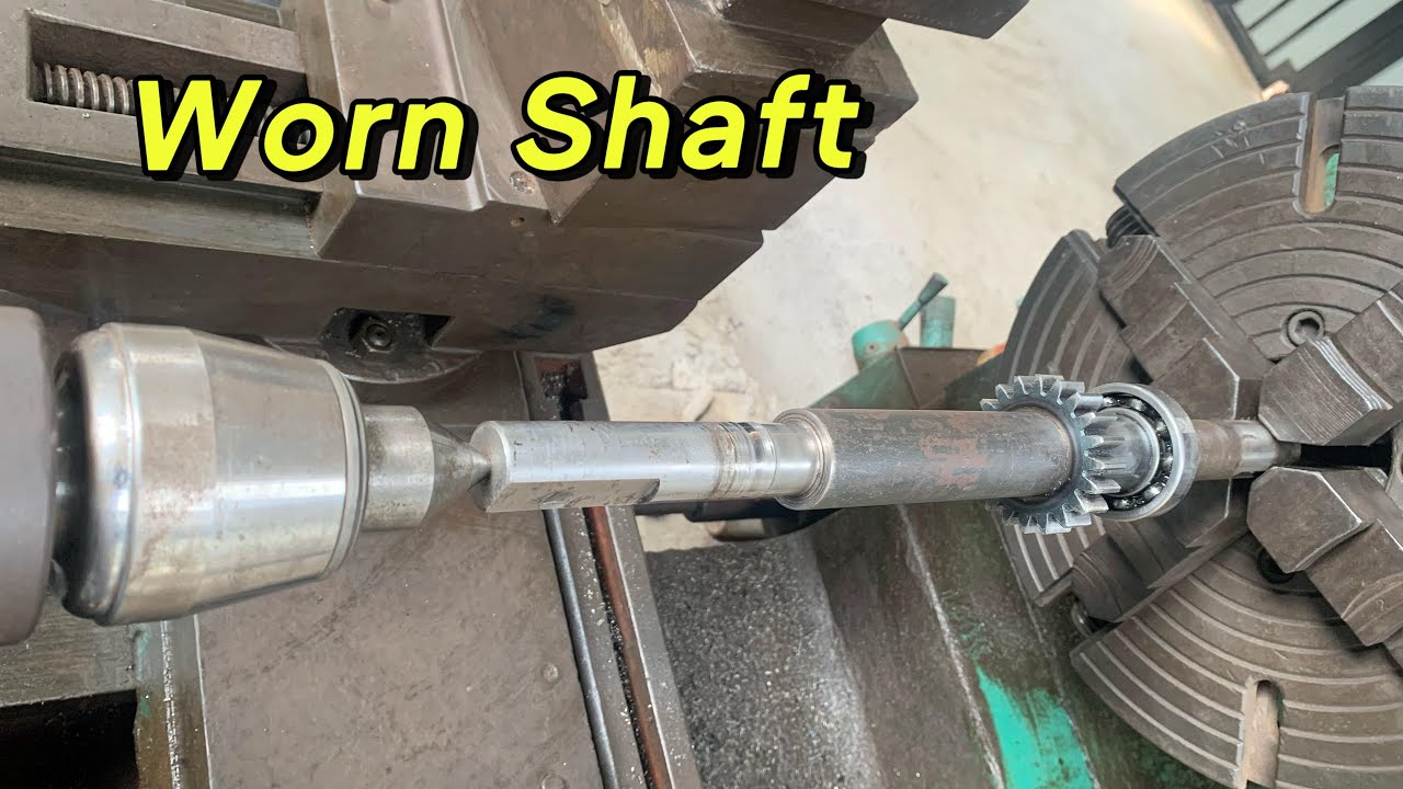 How to Repair a Worn Rice Rubber Roller Shaft​⁠