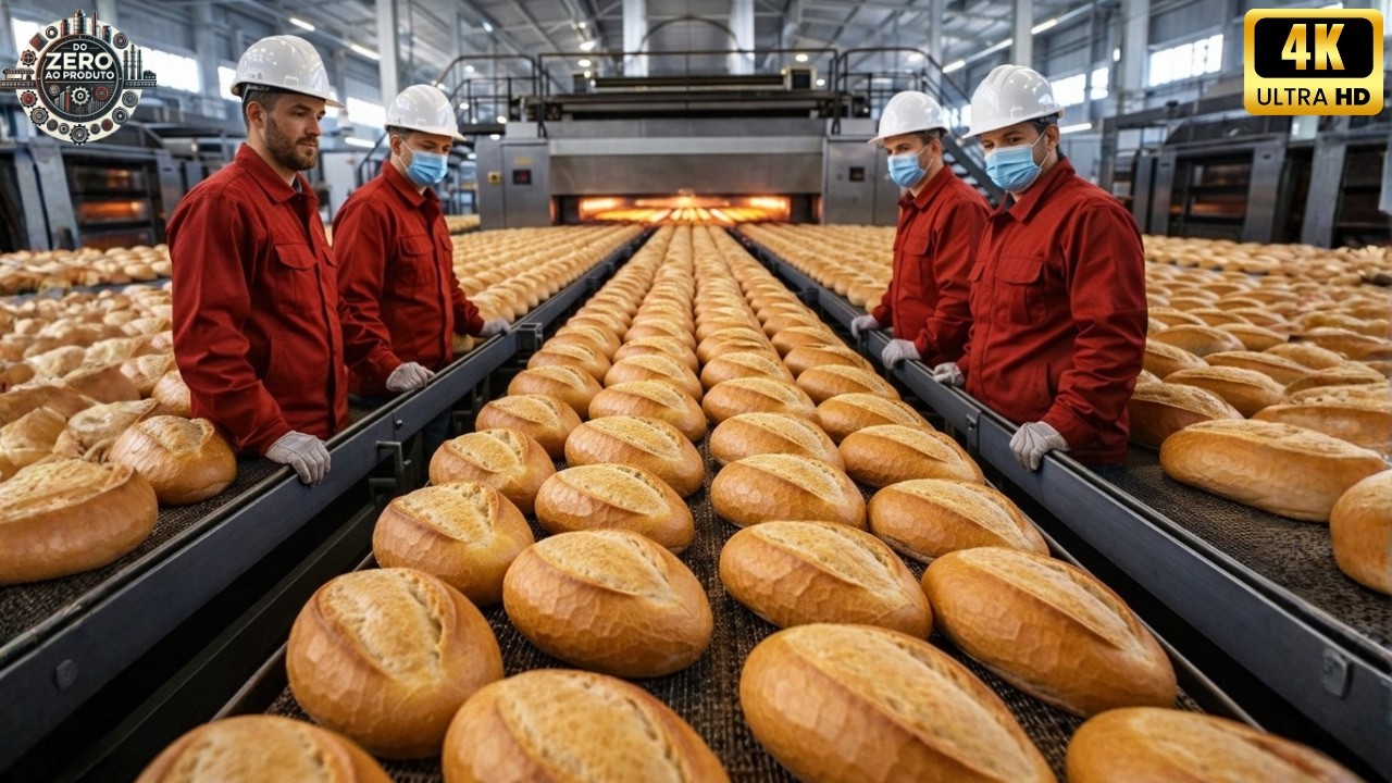 Você Não Imagina Como o PÃO é Feito | Do Zero ao Produto