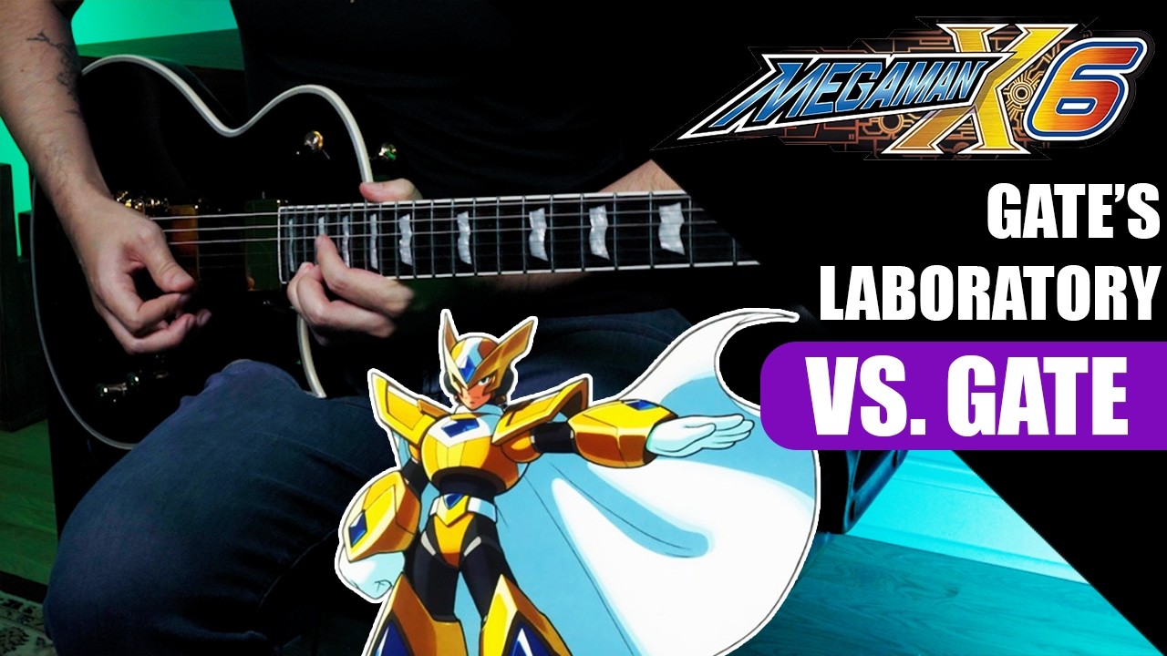 Mega Man X6 - Gate's Lab Theme & Vs. Gate Theme (Rock/Metal Cover)