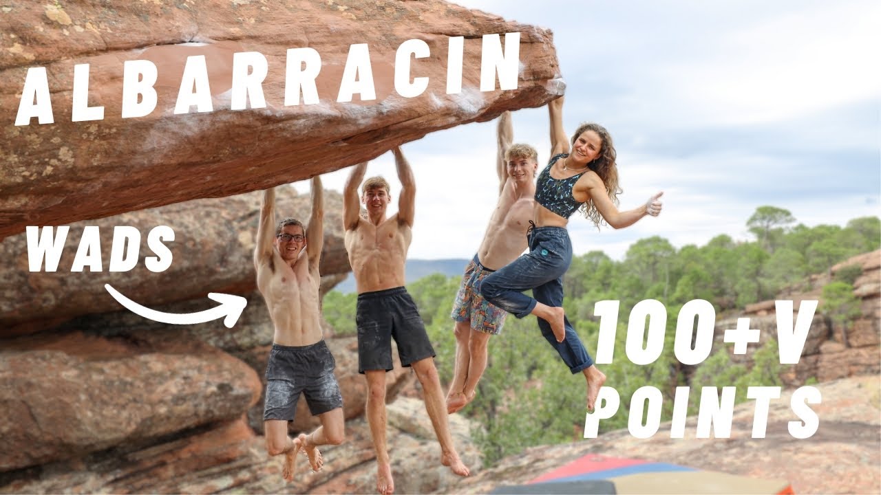 Bouldering in Albarracín, Spain | climbing 112 V points | week 1