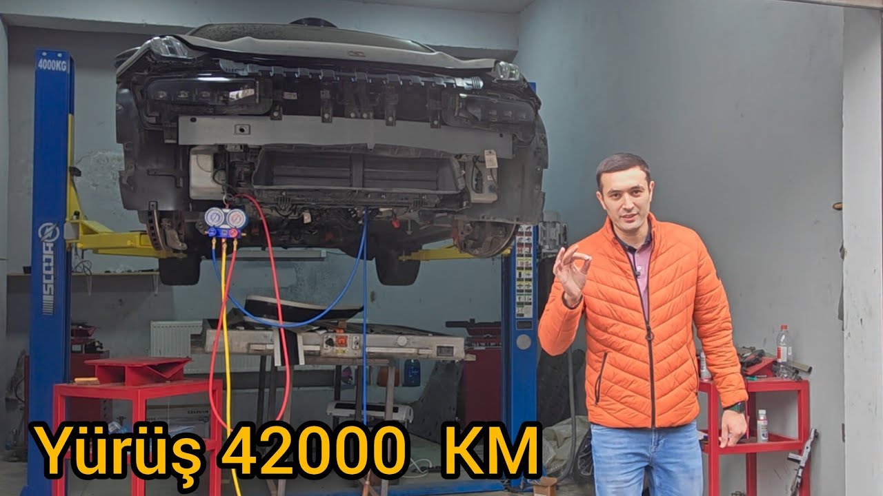 42000 KM yürüşü olan Zeekr. Batareyaları sıradan çıxdı