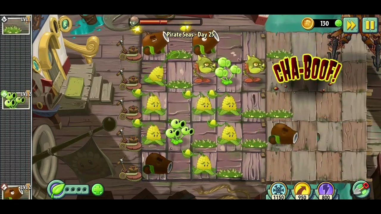 Pvz2 zomboss battle pirate seas