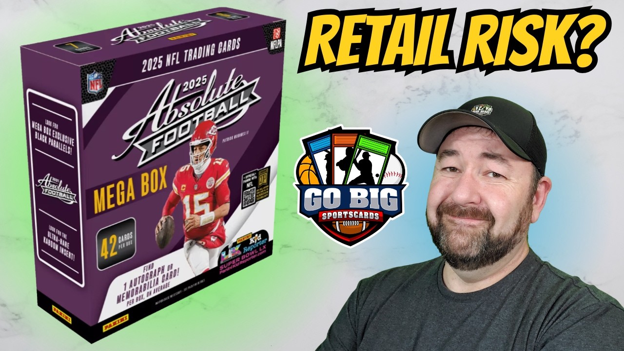 📉 Обзор Panini Absolute Mega Box 2025 &mdash; Большие коробки, но нет действительно ценных экземпляров?