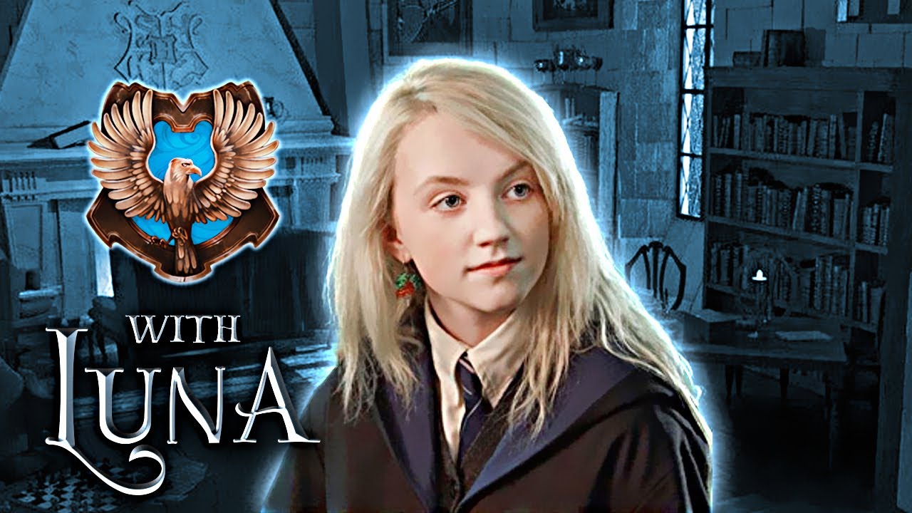 You're with Luna in Ravenclaw 🦅 Hogwarts Ambience + Dialogue ◈ Luna Lovegood talks with You 💙