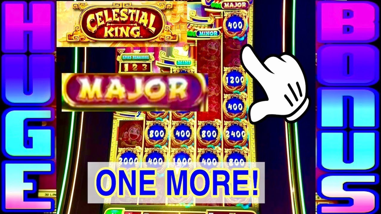 ★CELESTIAL KING★HUGE WIN!! ITS AMAZING, MAX BET★RUDIES CRUISE WITH THE BOYZ!!
