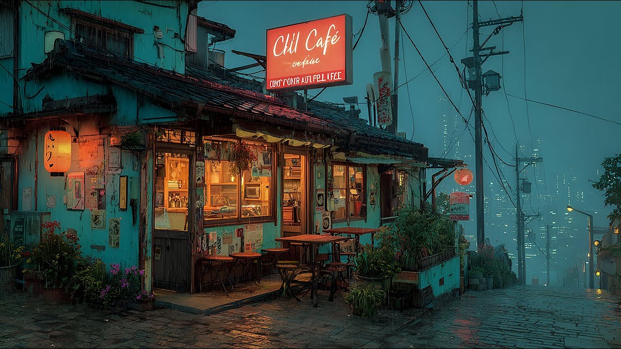 90s Midnight Rain ☔ Lofi Chillhop for Study, Focus & Sleep | 12 Hour Chill Mix