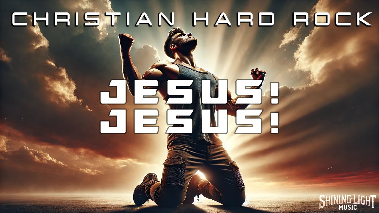 Shining Light Music - Jesus! Jesus! (Lyric Video) | Christian Hard Rock