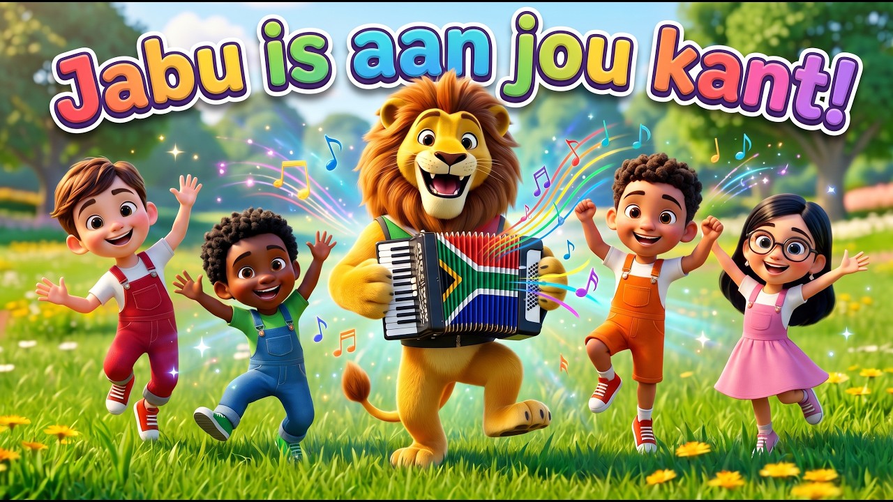 Jabu is aan jou kant! 🦁(Jabu’s has Your Back) | Afrikaanse Kinderliedjie | ShineSAKids🌟