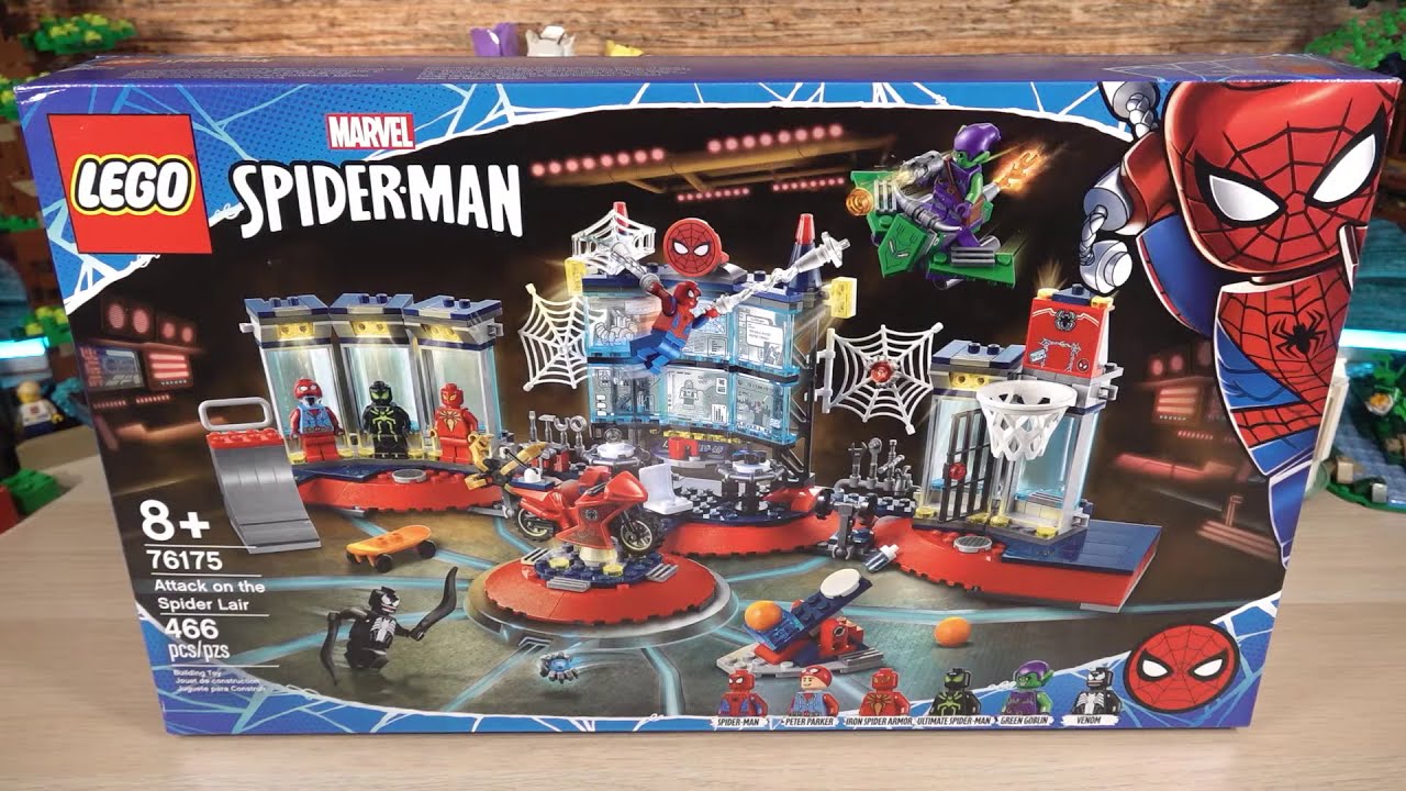 LEGO Spider-Man Attack on the Spider Lair 76175 🎧 Pure Build