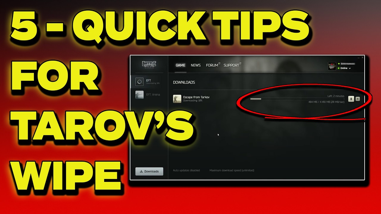 Tarkov Wipe Day Tips: 5 Ways to Stay Ahead in Patch 15.0