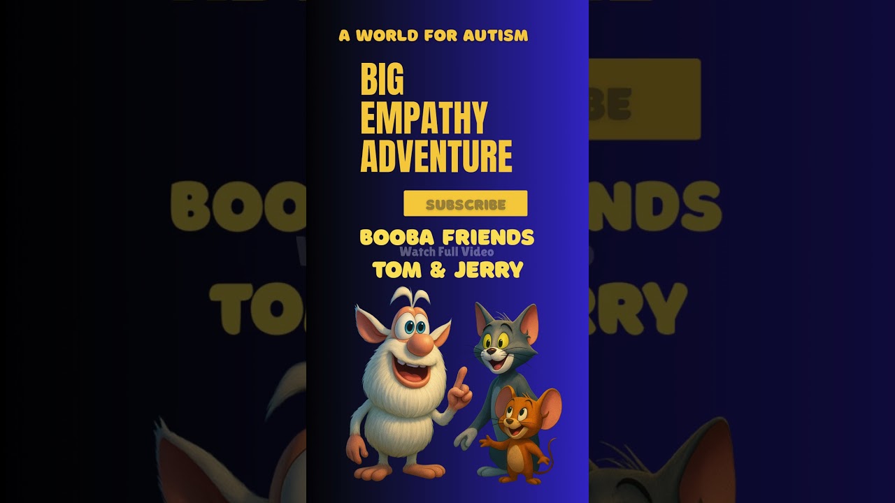 Booba, Tom & Jerry’s Fun Adventure | Autism-Friendly Kids Video💙🐭🐱