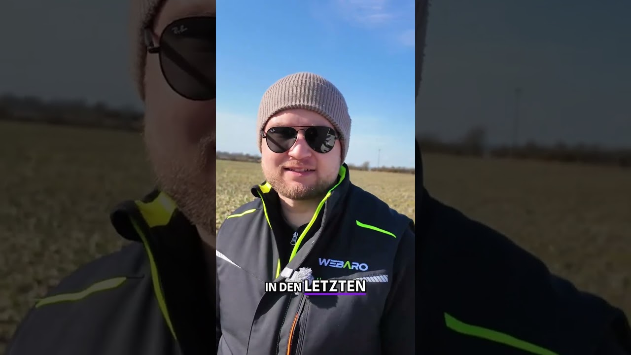 Drohnenleistung im Praxistest auf dem Feld