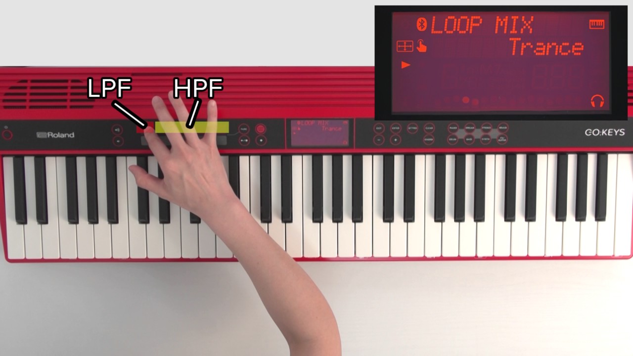 “Performing with LOOP MIX” Roland GO:KEYS #01