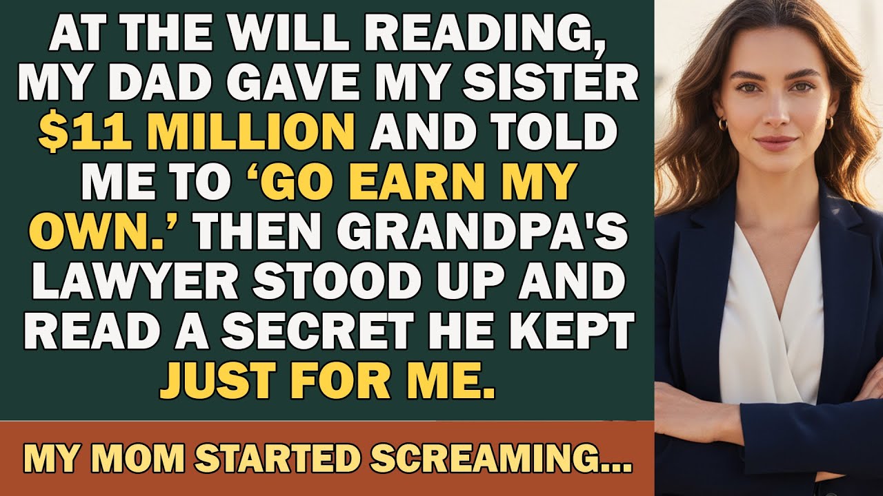 Dad Gave My Sister $11 Million And Told Me To ‘Go Earn My Own.’ Then Grandpa's Lawyer...