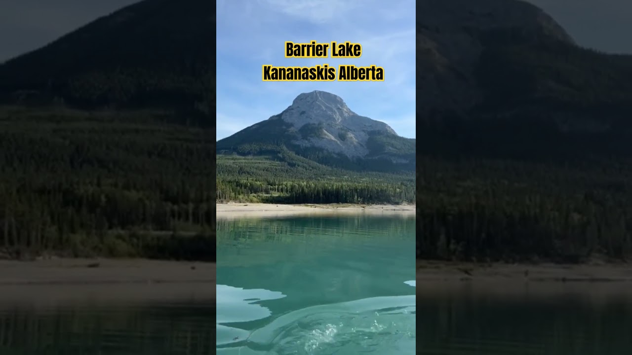 Barrier Lake Kananaskis Alberta #canada #destination #travel #nature