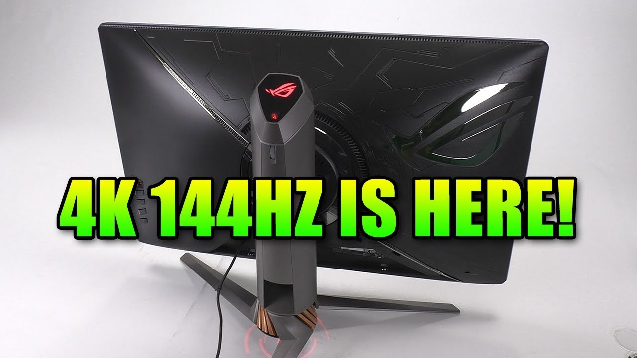 ROG Swift PG27UQ - The Ultimate 4k 144hz Gaming Monitor | Impressions + Review