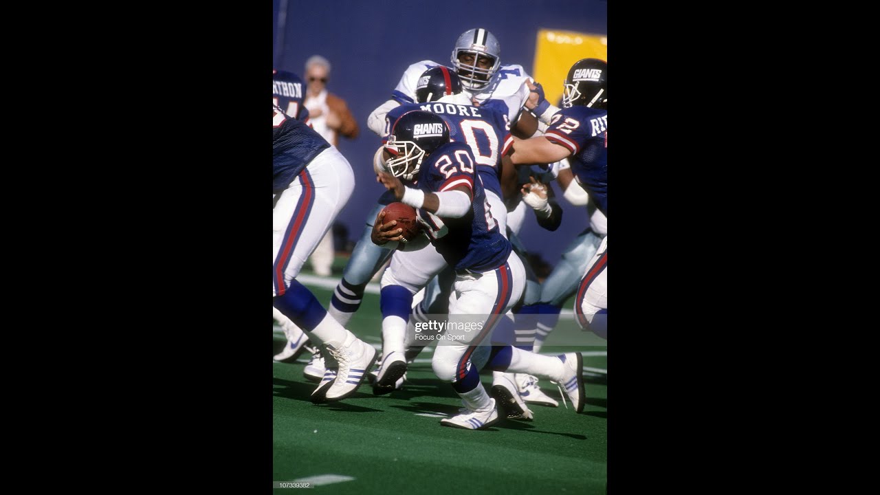 1984 GIANTS AT COWBOYS 2ND HALF