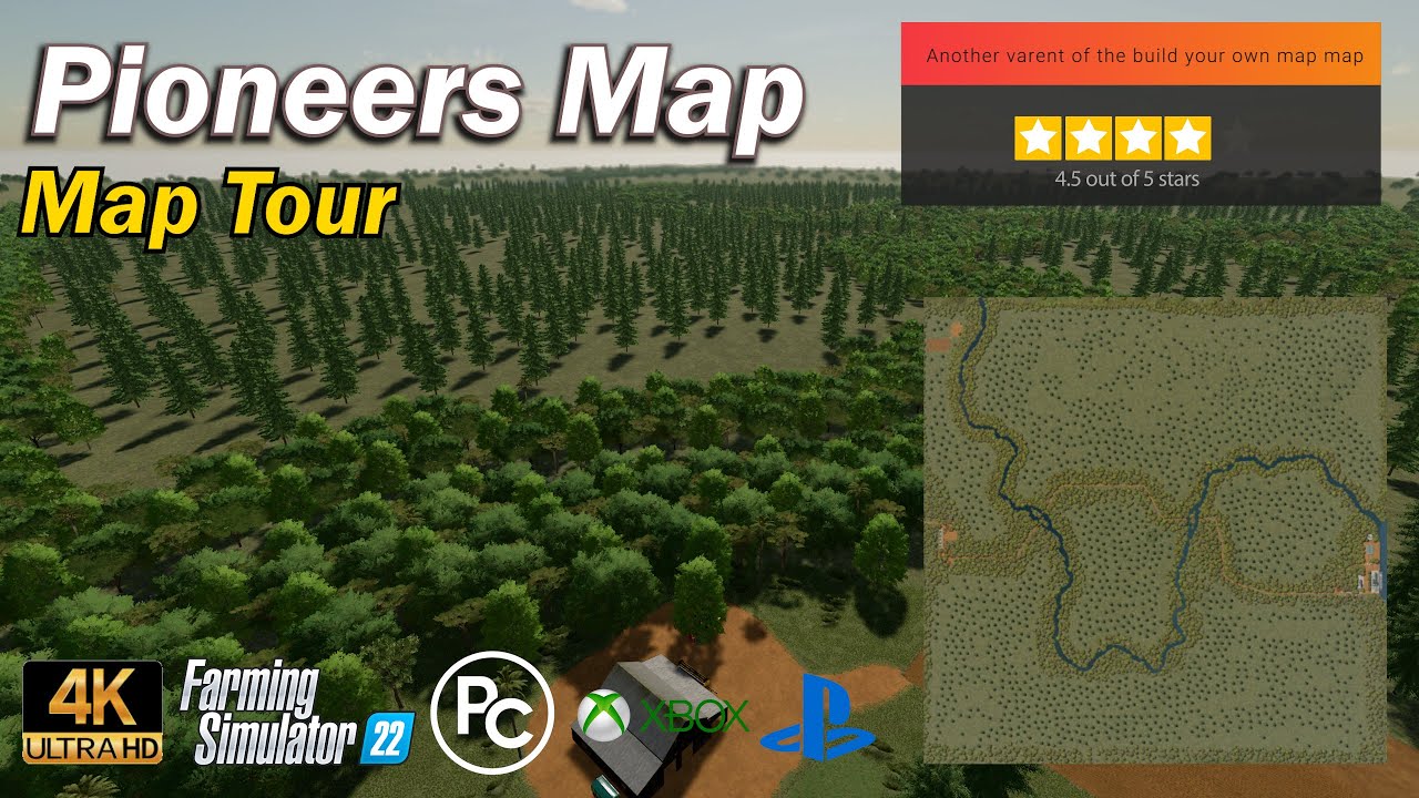 Pioneers Map | Map Review | Farming Simulator 22