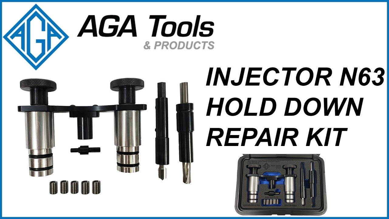 AGA Injector N63 Hold Down Thread Repair