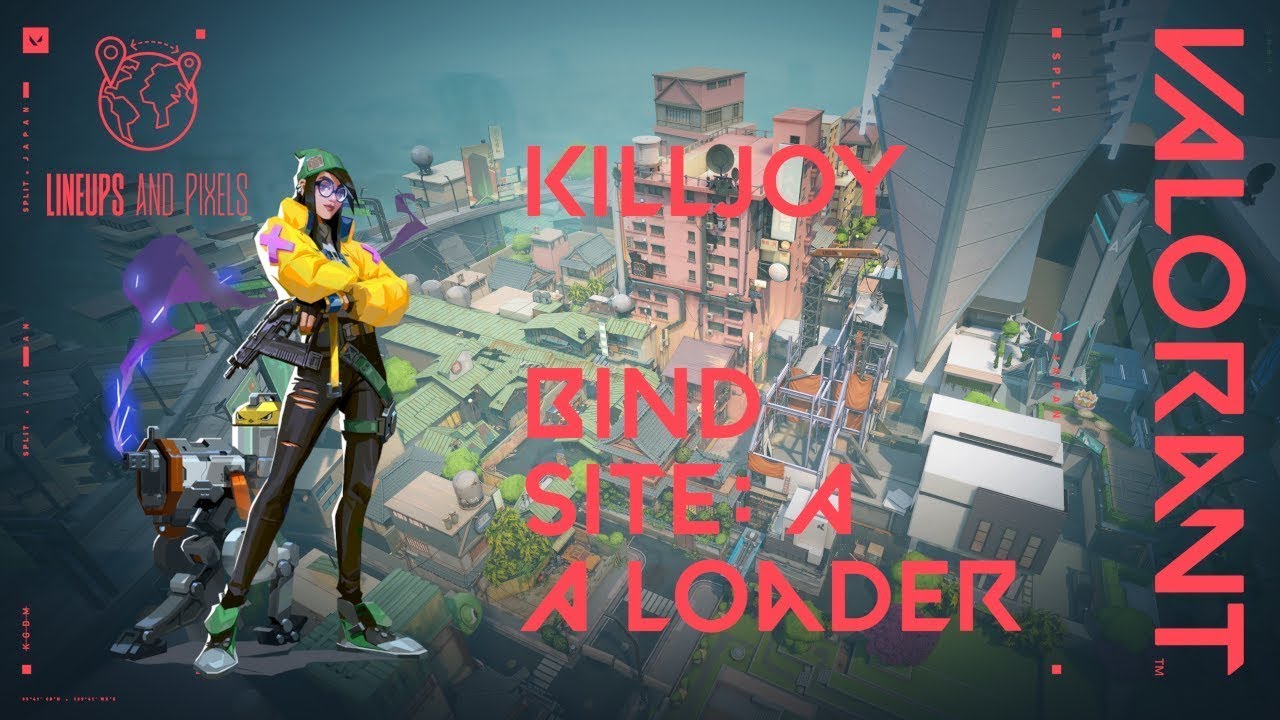 Valorant Killjoy Lineups Bind from Defender Spawn to A Site Loader