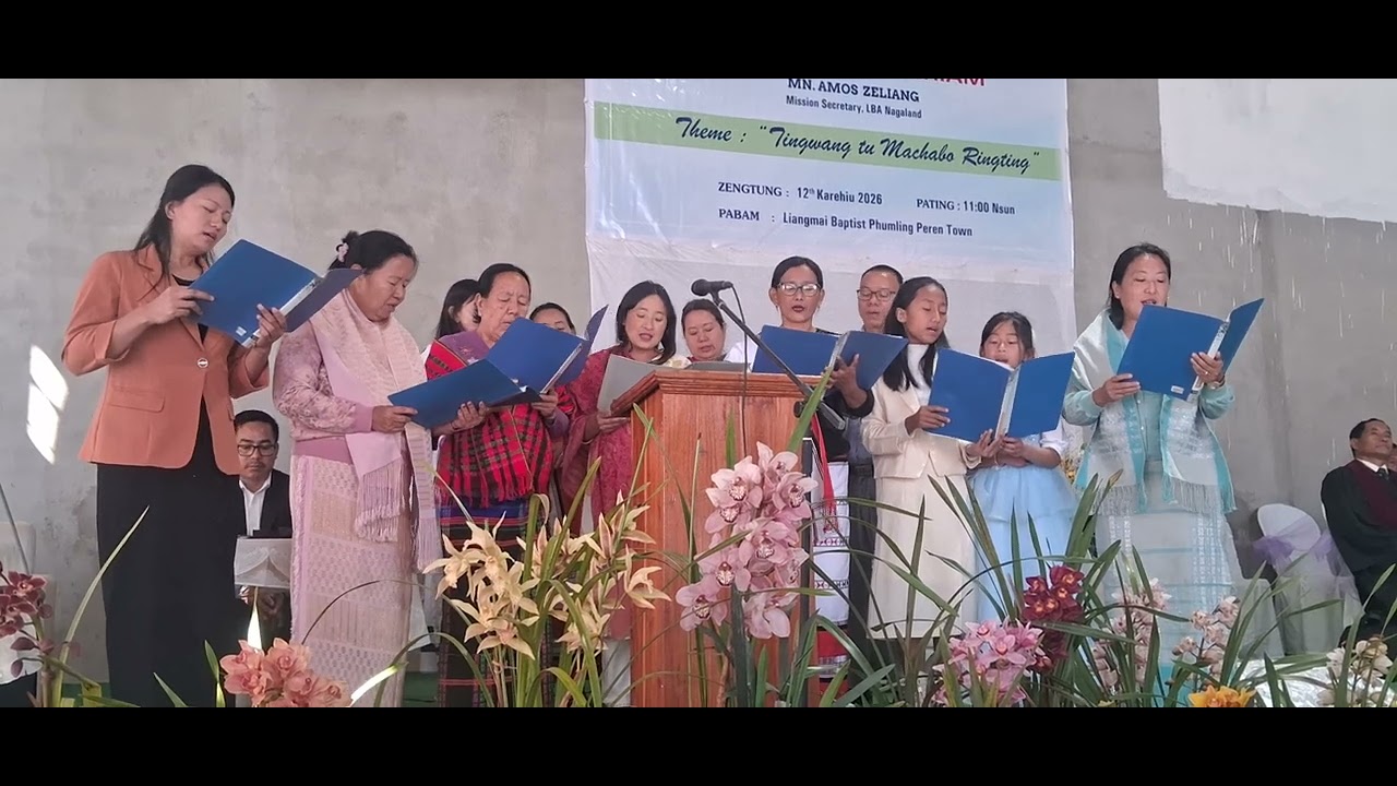 Rev. Amos Zeliang Ordination program || Special song from Family 