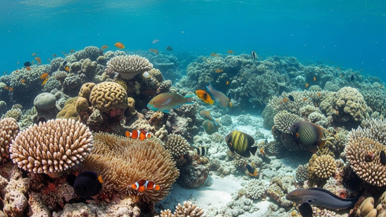 Deep Sleep Music and Gentle Underwater Echoes for Meditation and Calmness