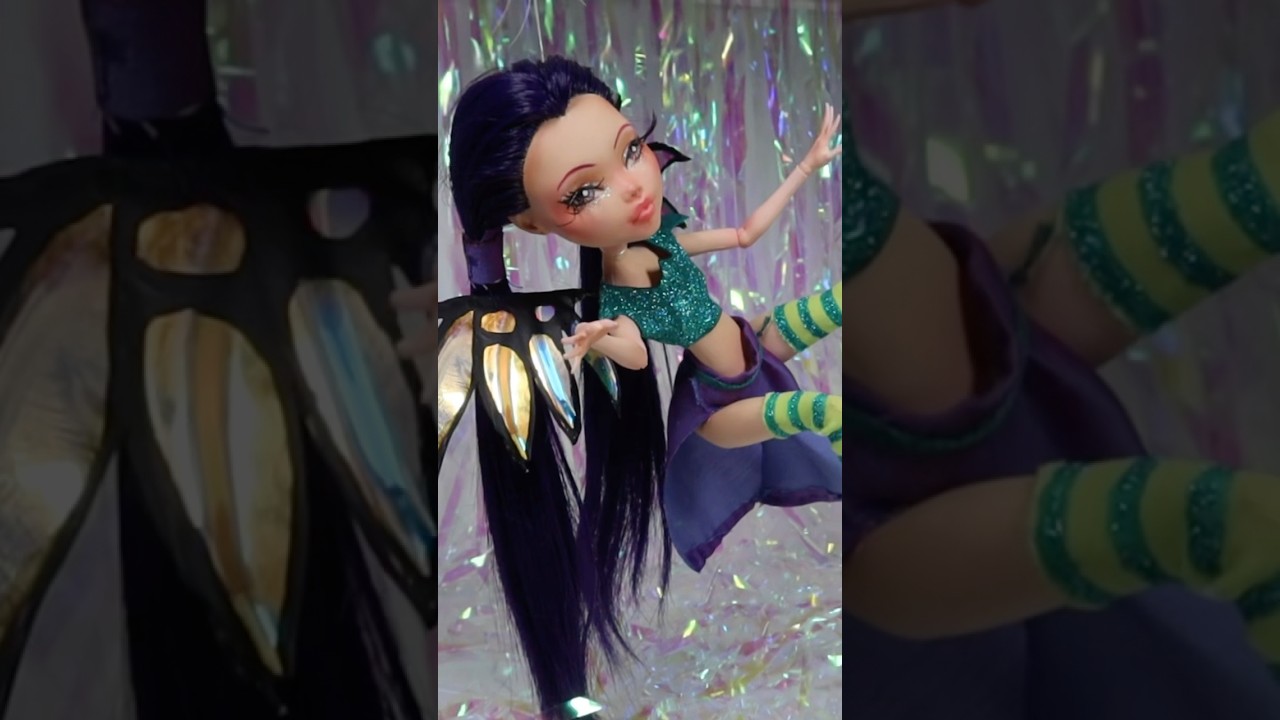 Making a doll of Hay Lin from W.I.T.C.H.🌬️ who should be next? #ooak #witch #monsterhigh