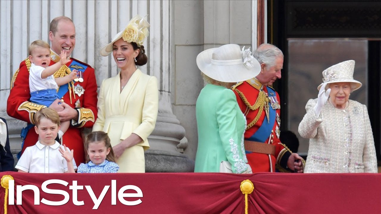 Prince Louis Marks His First Trooping the Colour with the Cutest Wave | British Royals | InStyle