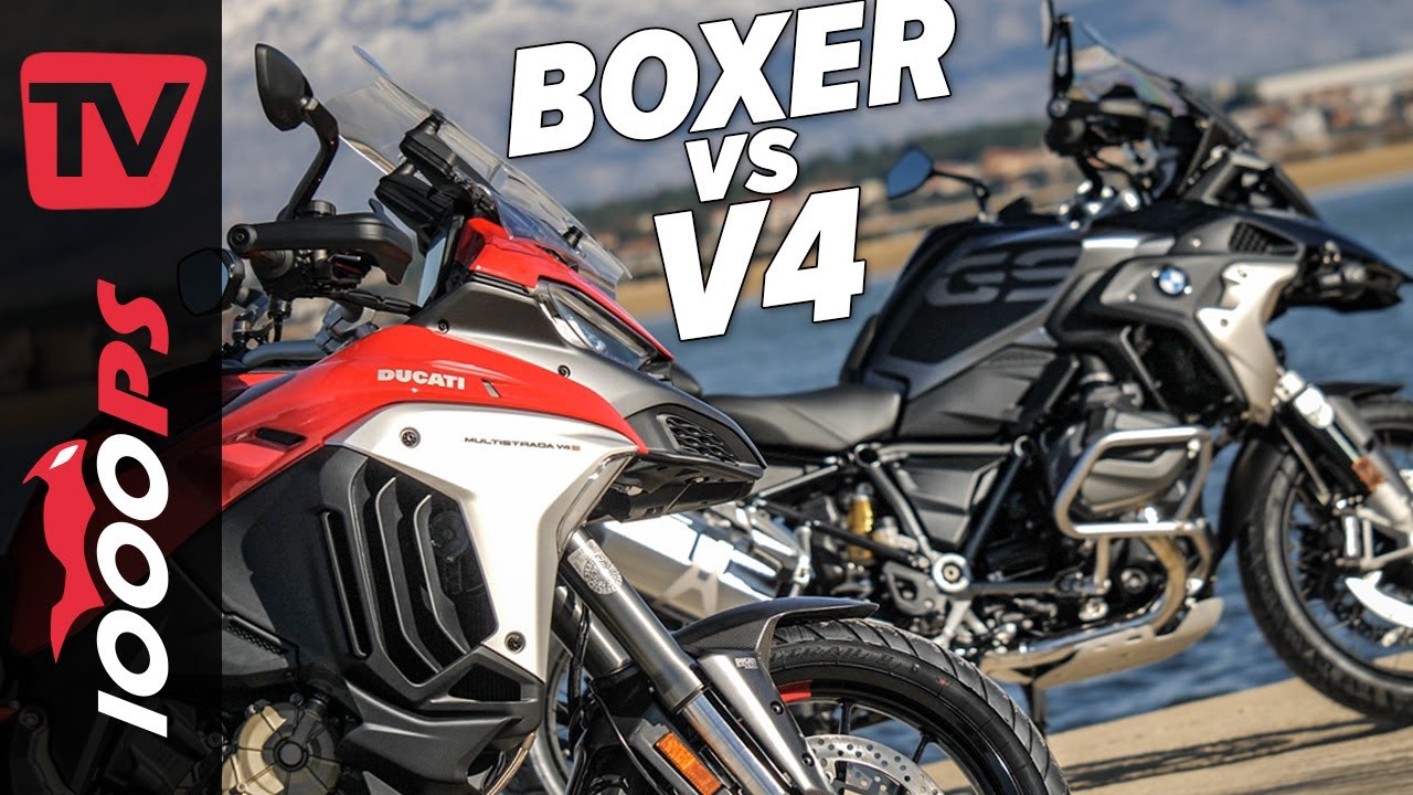 BMW R 1250 GS vs. Ducati Multistrada V4 S - Adventure Bike comparison