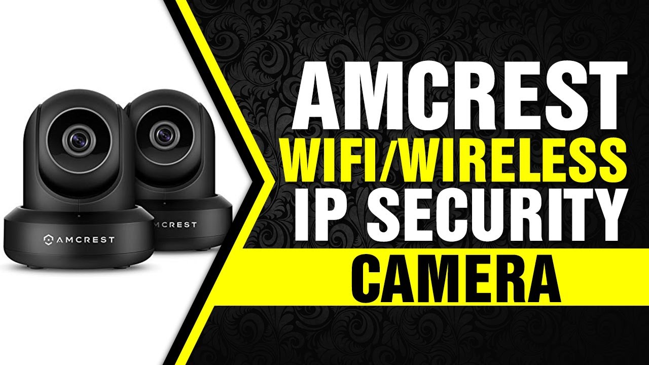 Amcrest 2-Pack ProHD 1080P WiFi/Wireless IP Security Camera IP2M-841 (Black)