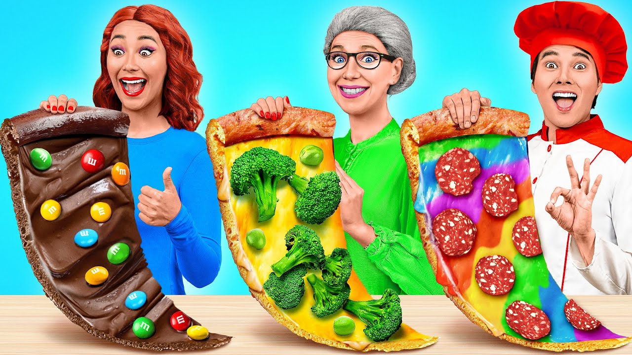 Me vs Grandma Cooking Challenge | Funny Food Situations by Multi DO Challenge