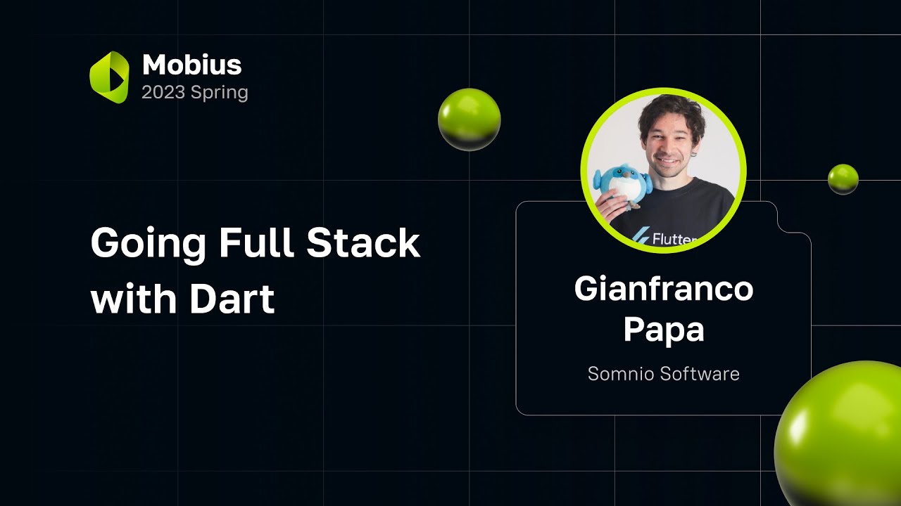 Gianfranco Papa &mdash; Going Full Stack with Dart