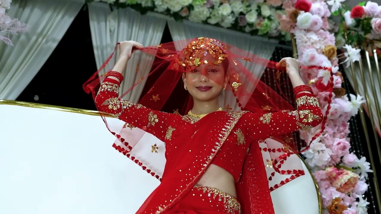 Purnika’s Gunyo choli highlights 