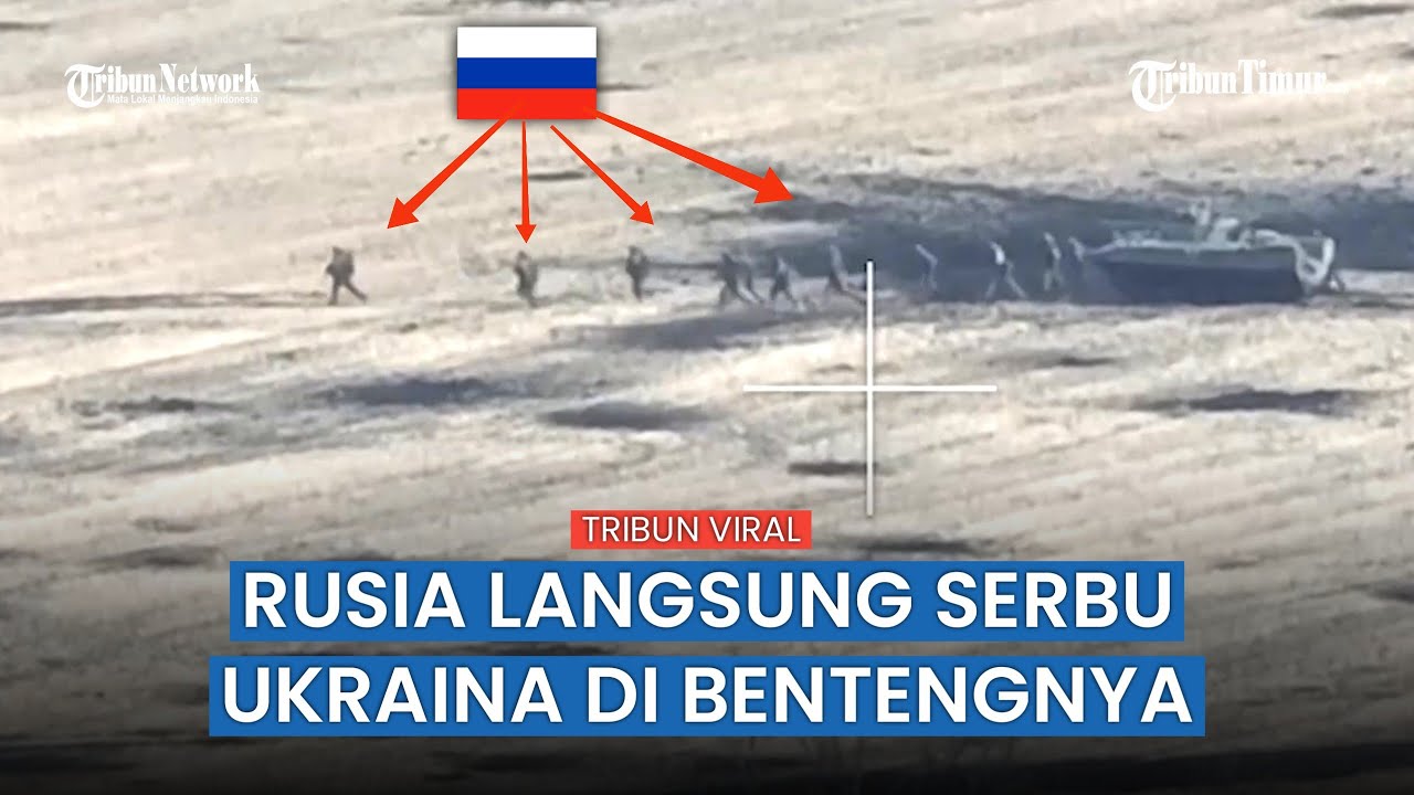 Prajurit Angkatan Udara Rusia Serbu Benteng Peleton Ukraina di Dalam Hutan