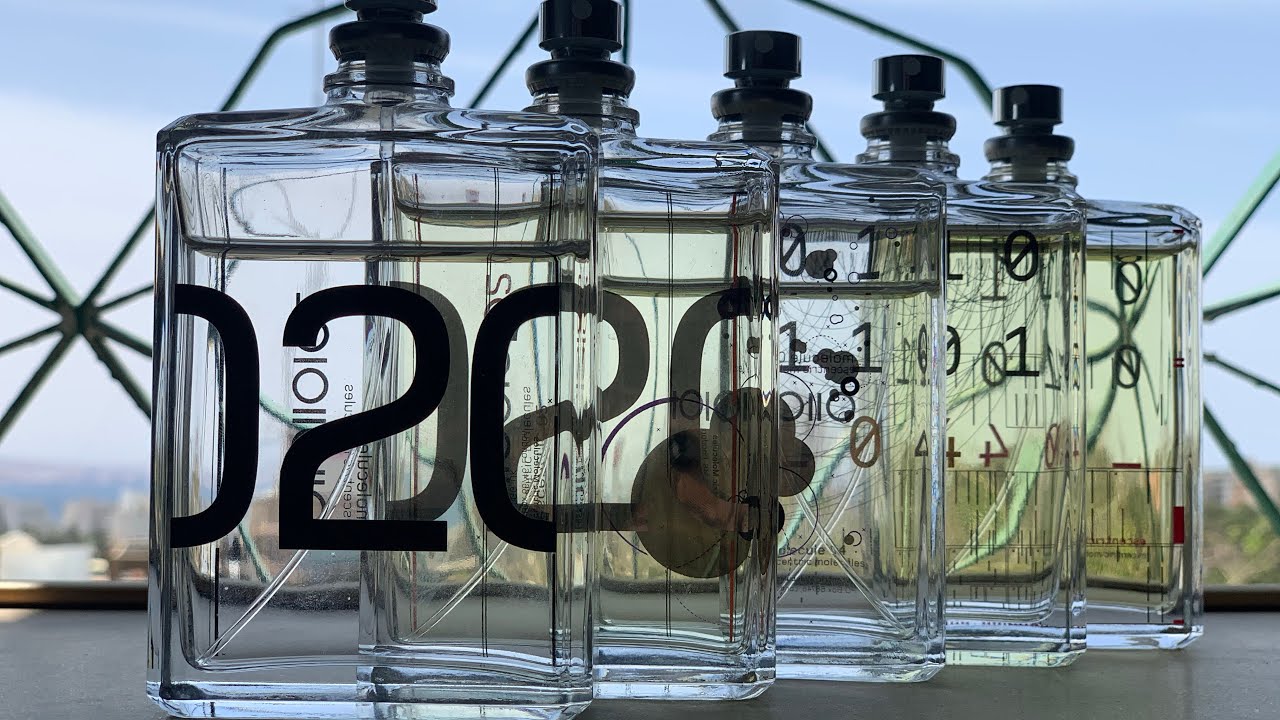 Парфюмы. Молекулы и Эсцентрики (01, 02, 04)