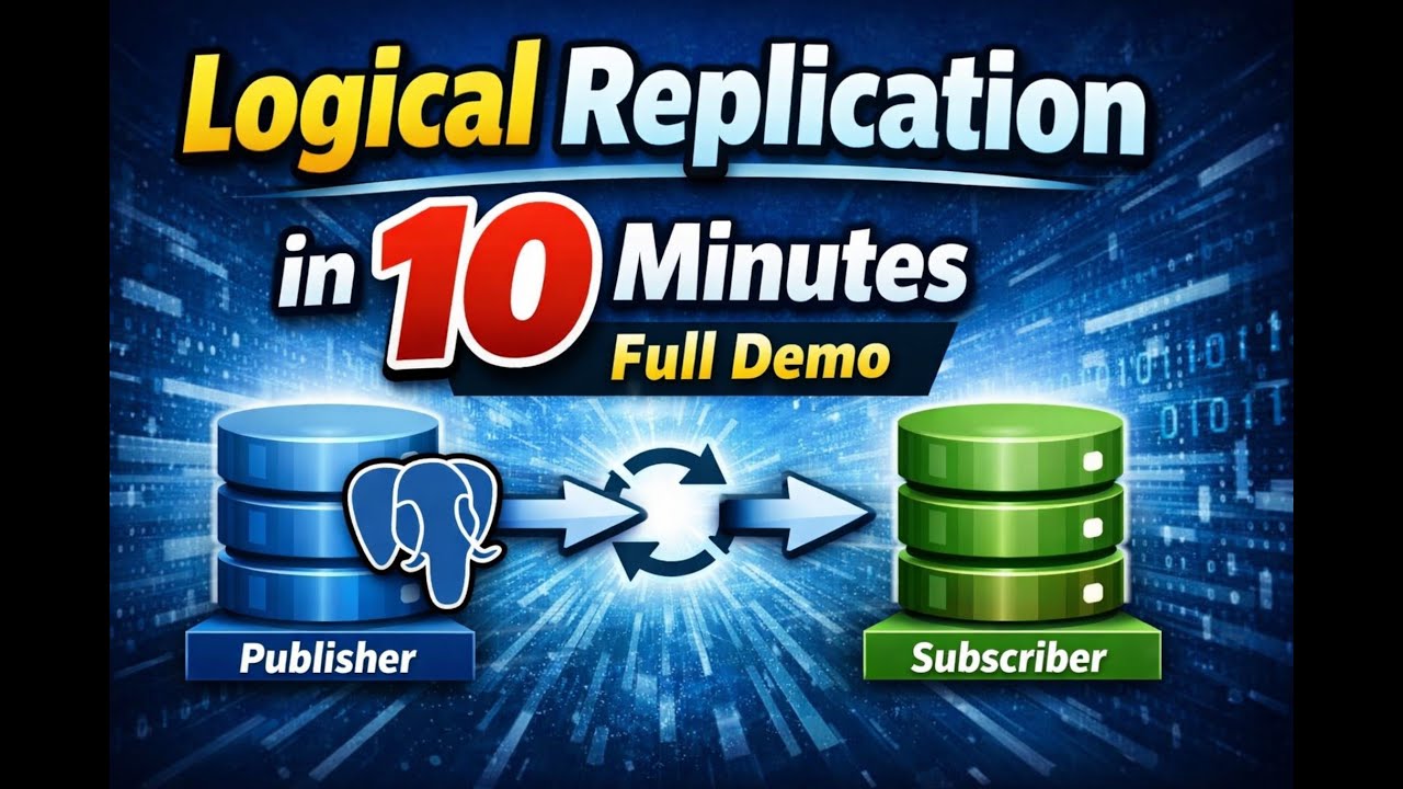 Step by step - logical replication setup