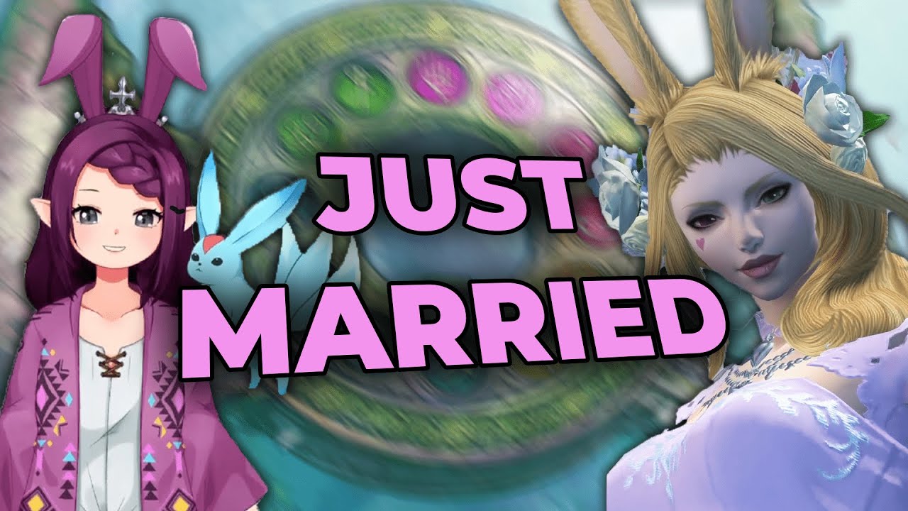I got married in FFXIV!