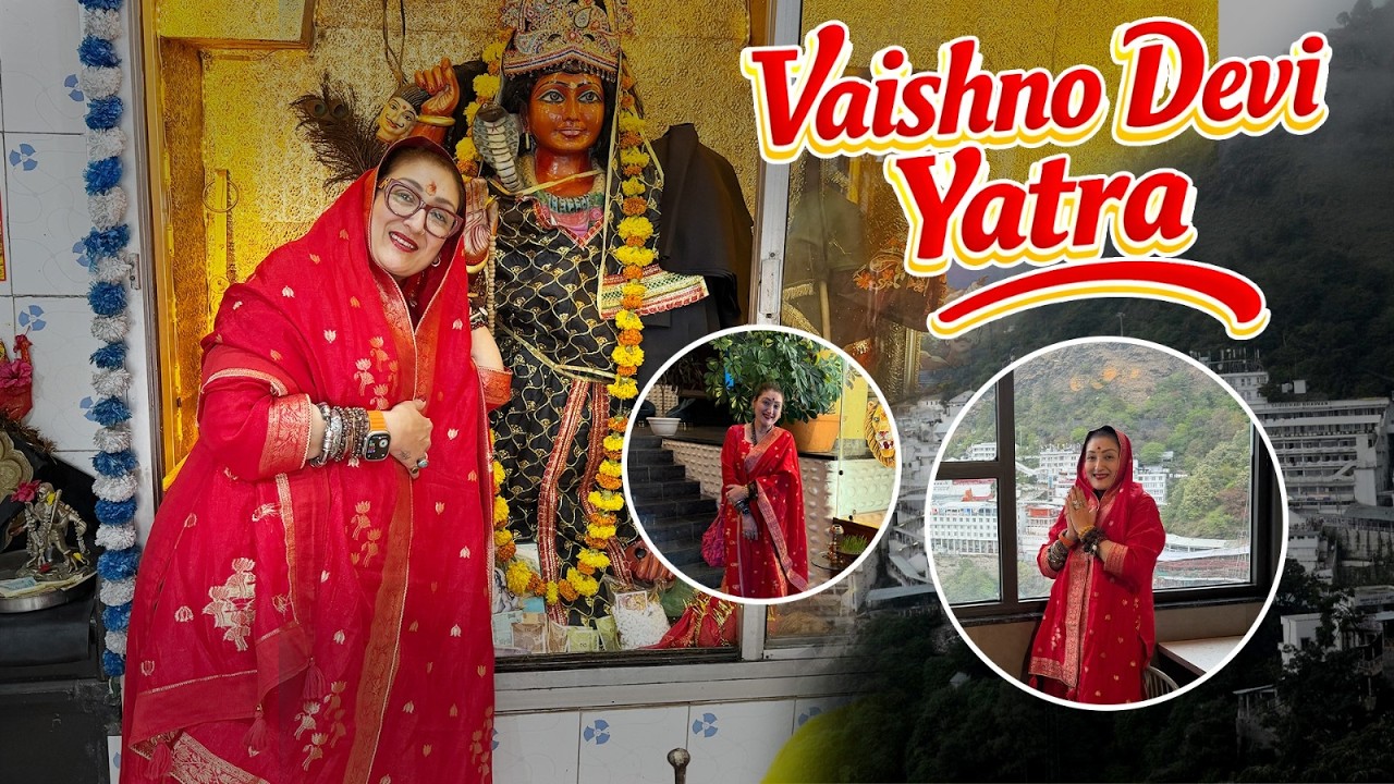 Maa Vaishno Devi Ke Darshan🙏🏻 | Sunita Ahuja | Navratri Darshan
