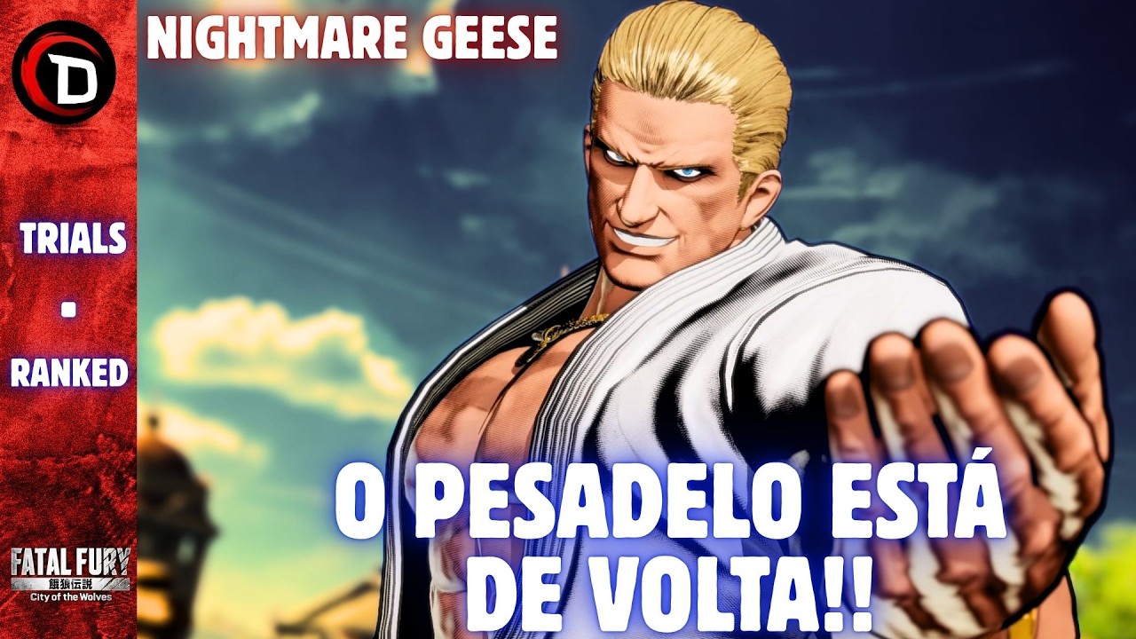 TESTANDO NIGHTMARE GEESE EM FATAL FURY COTW! 🔥